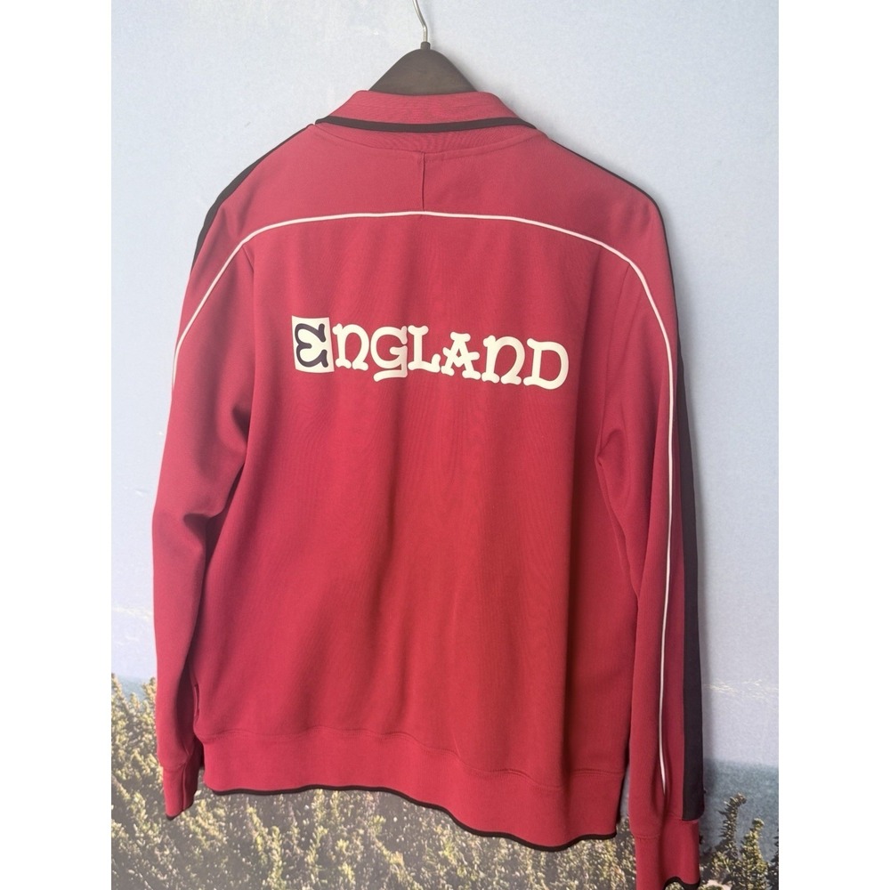 Nike England x James Jarvis N98 Track Jacket Mens Soccer Full Zip Red L 381051